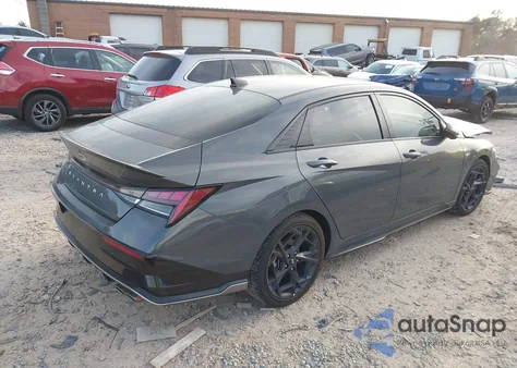 2024 Hyundai Elantra N Line from USA, damaged, VIN KMHLR4DFXRU765324